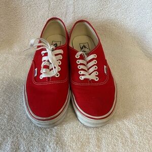Red Vans